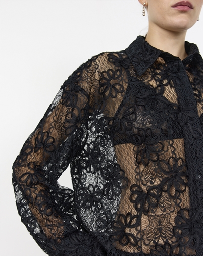  Leveté Room - LR-Olera 1 Bluse - Black